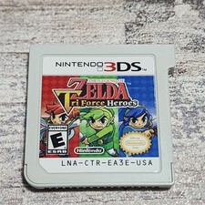 Cartucho de jogo Zelda Tri Force Heroes (Nintendo 3DS, 2015) autêntico testado , usado comprar usado  Enviando para Brazil