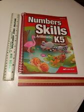 Abeka numbers skills for sale  Utica