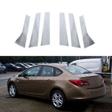 Usado, Kit de decalque tampa lateral porta postes pilares prateados para Opel Astra J Sedan 12-17 comprar usado  Enviando para Brazil
