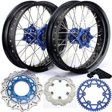 Supermoto wheels rim for sale  LEICESTER