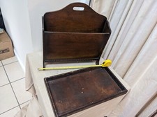 Vintage dark wood for sale  BIGGLESWADE
