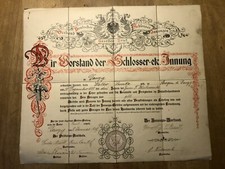 Dresden gesellenbrief schlosse gebraucht kaufen  Fruerlund,-Engelsby, Tastrup