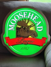 Lighted moosehead lager for sale  Wyalusing