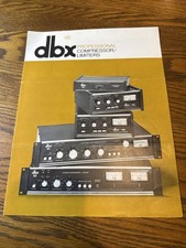 Folheto vintage 1978 anos 70 dbx profissional compressor/limitadores folha de especificações comprar usado Folheto vintage 1978 anos 70 dbx profissional compressor/limitadores folha de especificações comprar usado  Enviando para Brazil