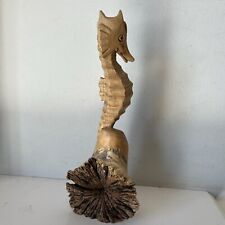 Seahorse hand carved for sale  ROYSTON