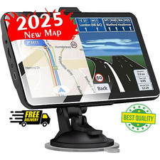 LONGRUF 2025 Carro Caminhão Navegação GPS 7,2 Polegadas Tela Sensível Ao Toque Mapas Direção de Voz, usado comprar usado  Enviando para Brazil