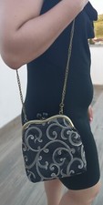 Borsa elegante tessuto usato  Italia