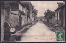 Cpa froissy tambour d'occasion  Saint-Denis