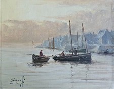 Tableau toile huile d'occasion  Montmorency