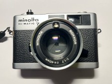 Minolta matic 7sii for sale  LONDON