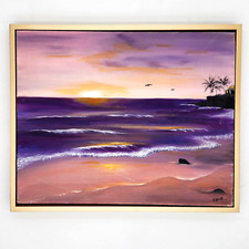 Painting seascape sunset for sale  Tucson