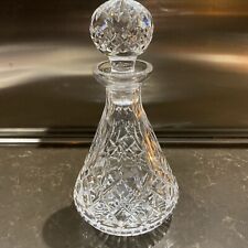 Crystal decanter inches for sale  EASTBOURNE