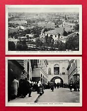 2 x AK WILNA Wilno na Litwie około 1917 roku widok miasta i Ostra Brama ( 129189 na sprzedaż  Wysyłka do Poland
