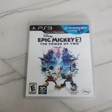 PS3 Disney's epic Mickey 2: The Power of 2 sem manual frete grátis rápido comprar usado  Enviando para Brazil