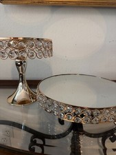 Set crystal mirrored for sale  Newport Beach