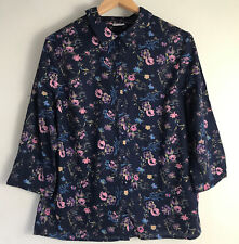Navy blue floral for sale  ASHTON-UNDER-LYNE