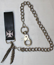 Iron cross leder gebraucht kaufen  Versand nach Germany