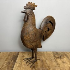 Rusty metal cockerel for sale  STAFFORD