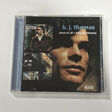 B.J. Thomas ‎– Most Of All / Billy Joe Thomas (CD 2009) RARE OOP w/ Bonus Tracks comprar usado  Enviando para Brazil