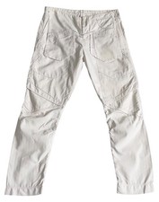 Pantalon blanc surpiqûres d'occasion  Brazey-en-Plaine