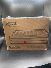Cama de ar Natracalm Queen, bomba embutida, casa, acampamento e uso para hóspedes 650 lb 16" comprar usado  Enviando para Brazil