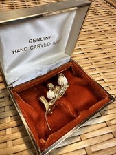 Antique ivory brooch for sale  Montgomery