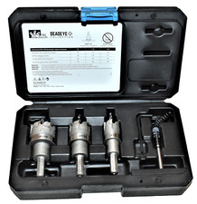 Kit de broca Ideal 36-811 Deadeye cortador de furo com ponta de carboneto 4 peças muito bom estado comprar usado  Enviando para Brazil