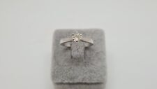 Bague solitaire blanc d'occasion  Paris IX