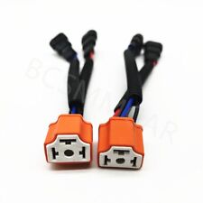 Usado, 1 par 9006 9005 a H4 conector de chicote adaptador de fio de conversão de lâmpada de farol comprar usado  Enviando para Brazil