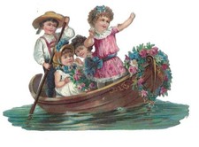 1888 chromo decoupis d'occasion  Expédié en Belgium