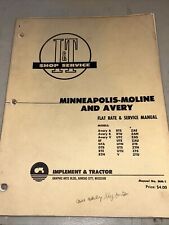 Minneapolis moline avery for sale  Roann