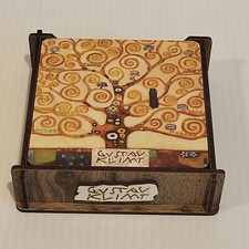 Klimt paintings wooden for sale  Burbank