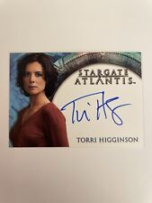 Cartão automático Stargate Atlantis Rittenhouse Torri Higginson como Dra Elizabeth Weir comprar usado  Enviando para Brazil