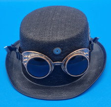 steampunk goggles hat for sale  TRURO