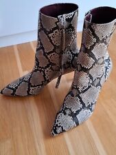 Stiefeletten 40 schlangenleder gebraucht kaufen  Dresden