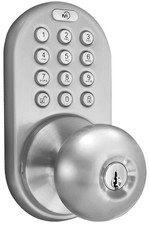 MILOCKS DKK-02SN TOUCHPAD ELETRÔNICO INTERNO FECHADURA DE PORTA DE ENTRADA SEM CHAVE - NÍQUEL, usado comprar usado  Enviando para Brazil