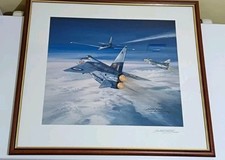 Military aviation print for sale  CARDIFF