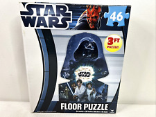Quebra-cabeça de chão infantil Star Wars 46 peças 3 pés 24 x 36 muito bom estado usado comprar usado  Enviando para Brazil