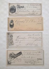 1880s receipts r.f.baldwin for sale  Brandon