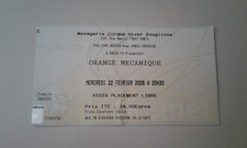 Ancien ticket théâtre d'occasion  Villemomble