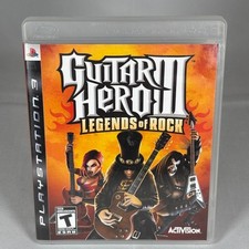 Guitar Hero III: Legends of Rock (Sony PlayStation 3, 2007) Novo na caixa comprar usado  Enviando para Brazil