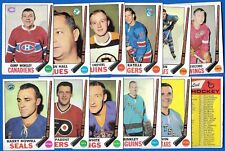 1969-70 TOPPS 69-70 NHL HOCKEY CARD 1-132 + STAMP & ERROR + AUTOGRAPH SEE LIST na sprzedaż  Wysyłka do Poland