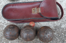Ancienne boules pétanque d'occasion  Auxonne