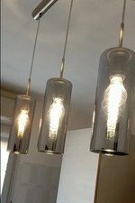 Lampadario sospensione cilindr usato  Vercelli