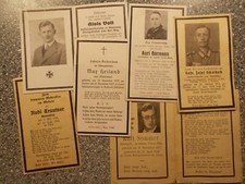 Sterbebilder soldaten . gebraucht kaufen  Geratskirchen