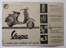 Pubblicita vespa piaggio usato  Lagonegro