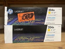 LOTE Novo Toner Amarelo HP 204A Genuíno CF512A M154 M180 M181 Conteúdo Selado Fabricante de Equipamento Original comprar usado  Enviando para Brazil