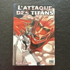 Lot mangas attaque d'occasion  Nancy-