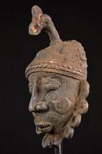 Bronze antique igbo d'occasion  Expédié en Belgium