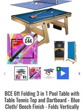 Bce 6ft folding for sale  WALTHAM CROSS